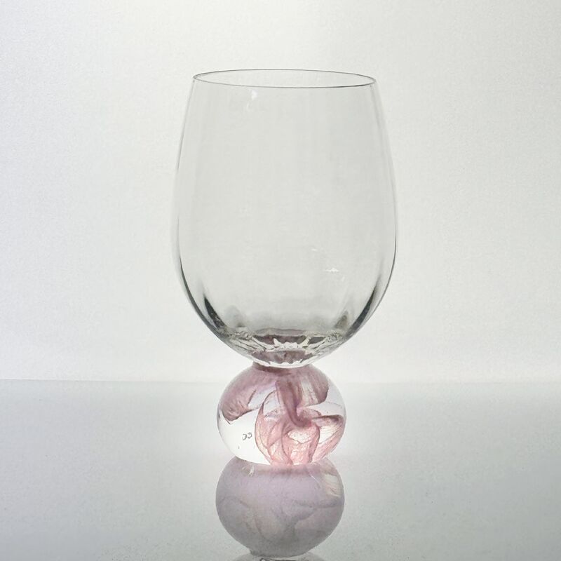 جودة High Clarity Pink Cloud Crystal Wine Glass Set Designed for in Restaurants Bars and Wine Tasting Events Offering Superior Presentation مصنع