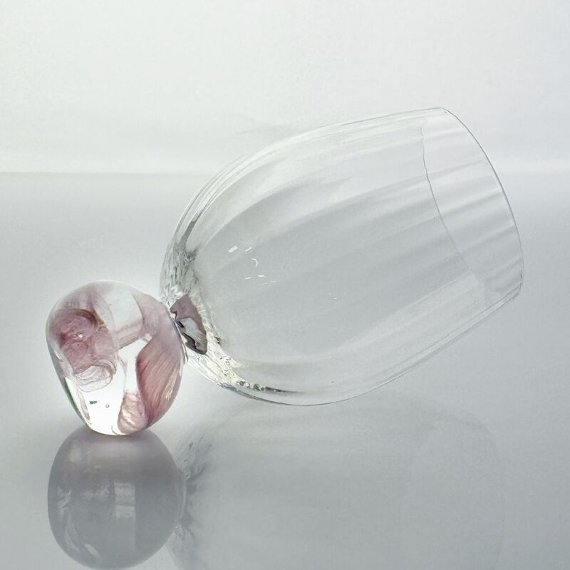 جودة High Clarity Pink Cloud Crystal Wine Glass Set Designed for in Restaurants Bars and Wine Tasting Events Offering Superior Presentation مصنع