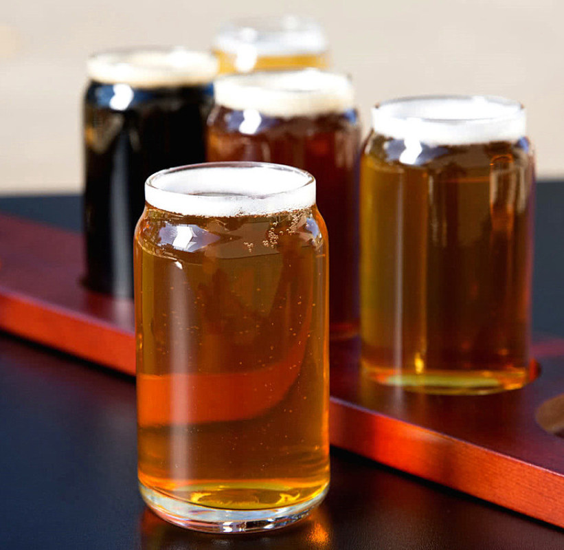 جودة 250ml Customize Craft Beer Glasses With Logo Printing مصنع