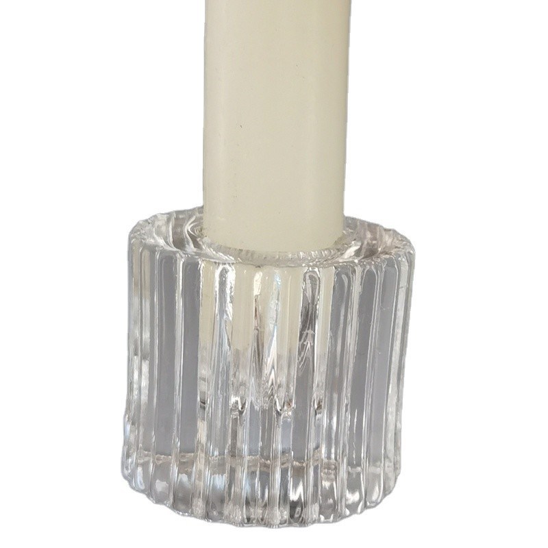 جودة Crystal Embossed Mini Candle Stand for special event مصنع