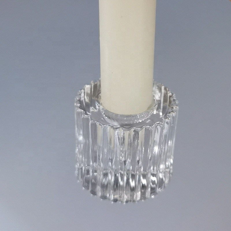 جودة Crystal Embossed Mini Candle Stand for special event مصنع