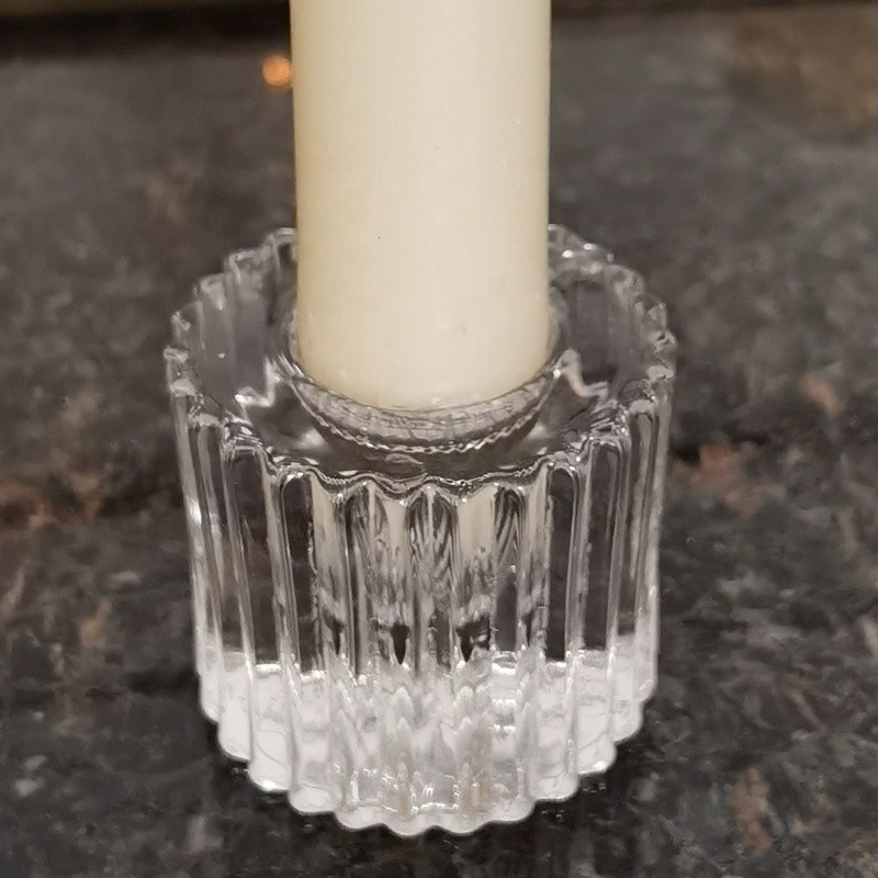 جودة Crystal Embossed Mini Candle Stand for special event مصنع