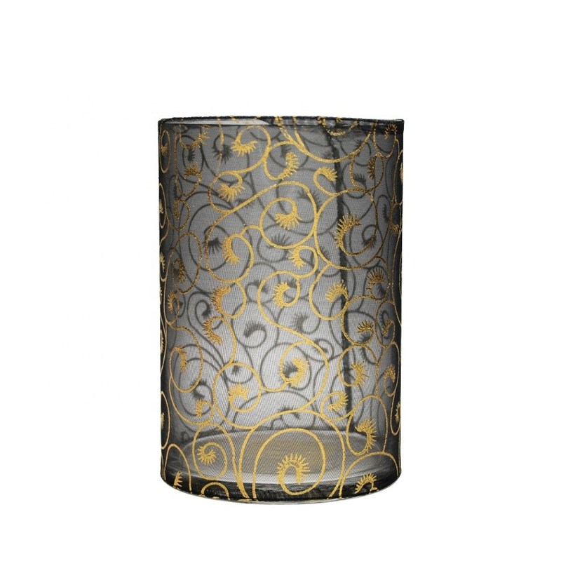 جودة Decorative Handmade Silk Sleeve Coat Cylinder Candle Holders مصنع