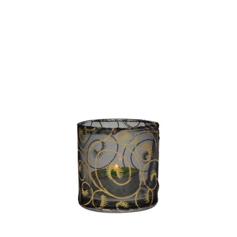 جودة Decorative Handmade Silk Sleeve Coat Cylinder Candle Holders مصنع