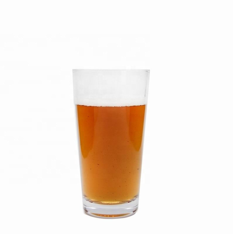 جودة Tall Giant 20 Oz Pint Craft Beer Glasses With Color Decal مصنع