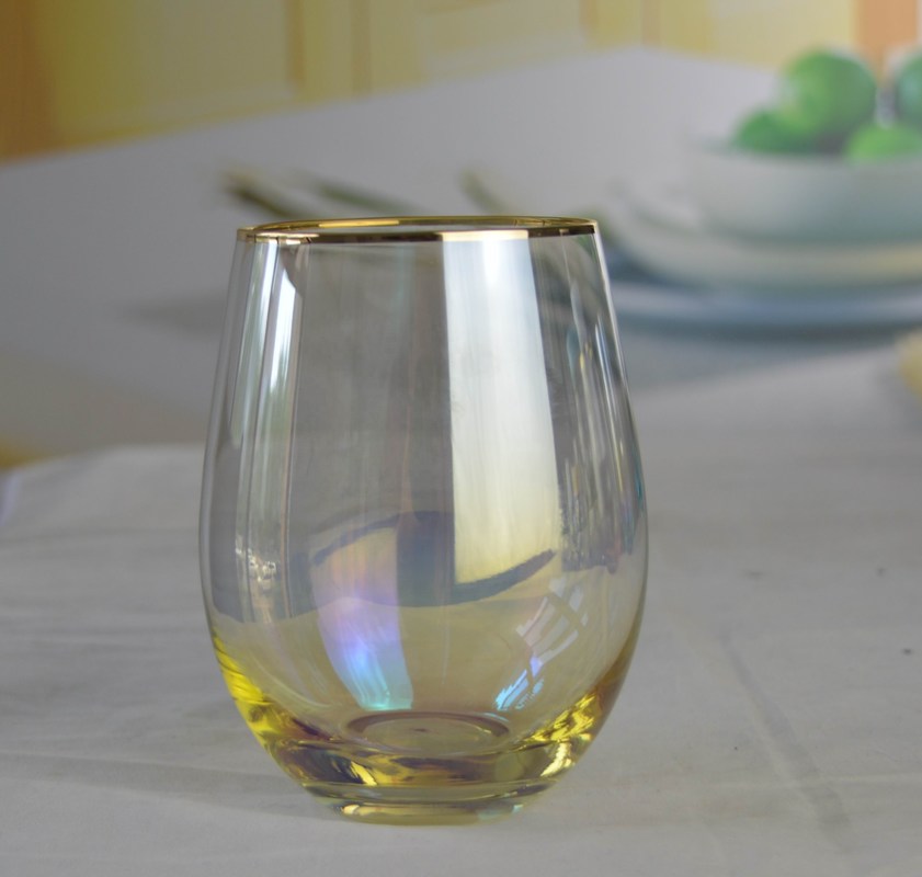 جودة Golden Rim Crystal Wine مصنع