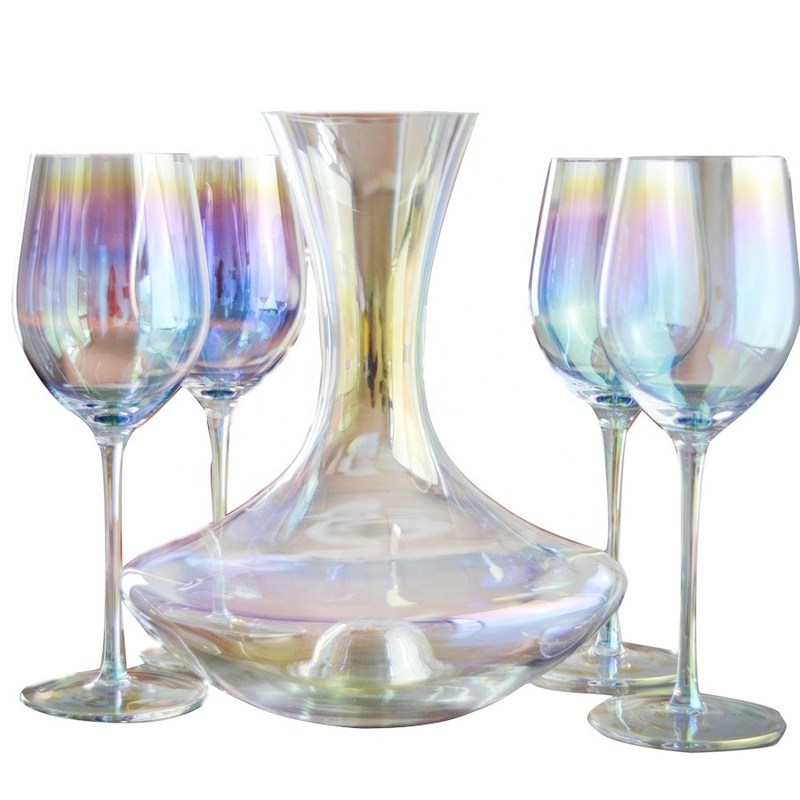 جودة Hand Blown Crystal Wine Glass Set مصنع