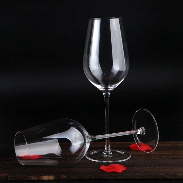 جودة Hand Blowned Thin Wall Lead Free Crystal Wine Glass مصنع