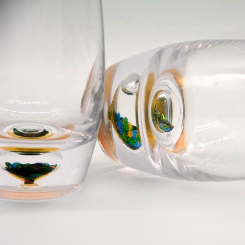 جودة Heavy Bottom Crystal Whiskey Glasses مصنع