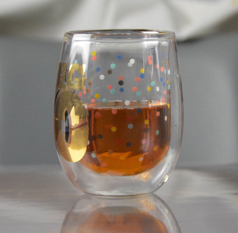 جودة High Borosilicate Double Wall Handmade Whiskey Glass مصنع