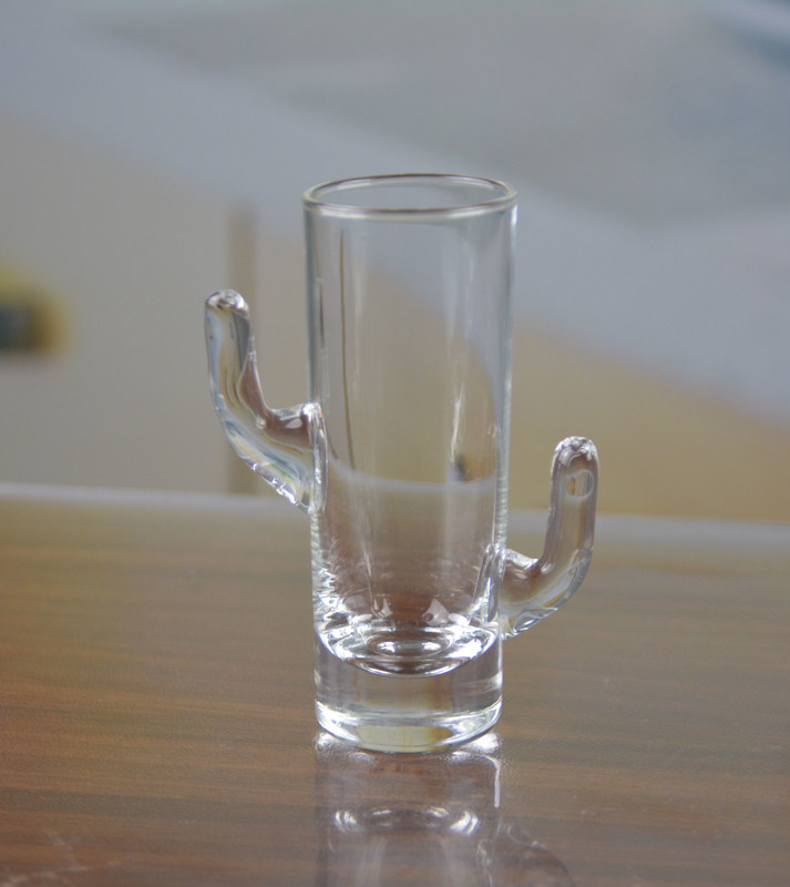 جودة Wedding Favors Crystal 2 Oz Cactus Tequila Shot Glass مصنع