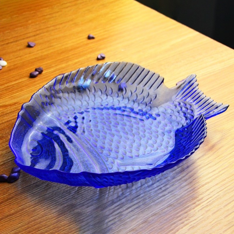 جودة Fish Shaped Solid Color Charger Plates For Fruit مصنع
