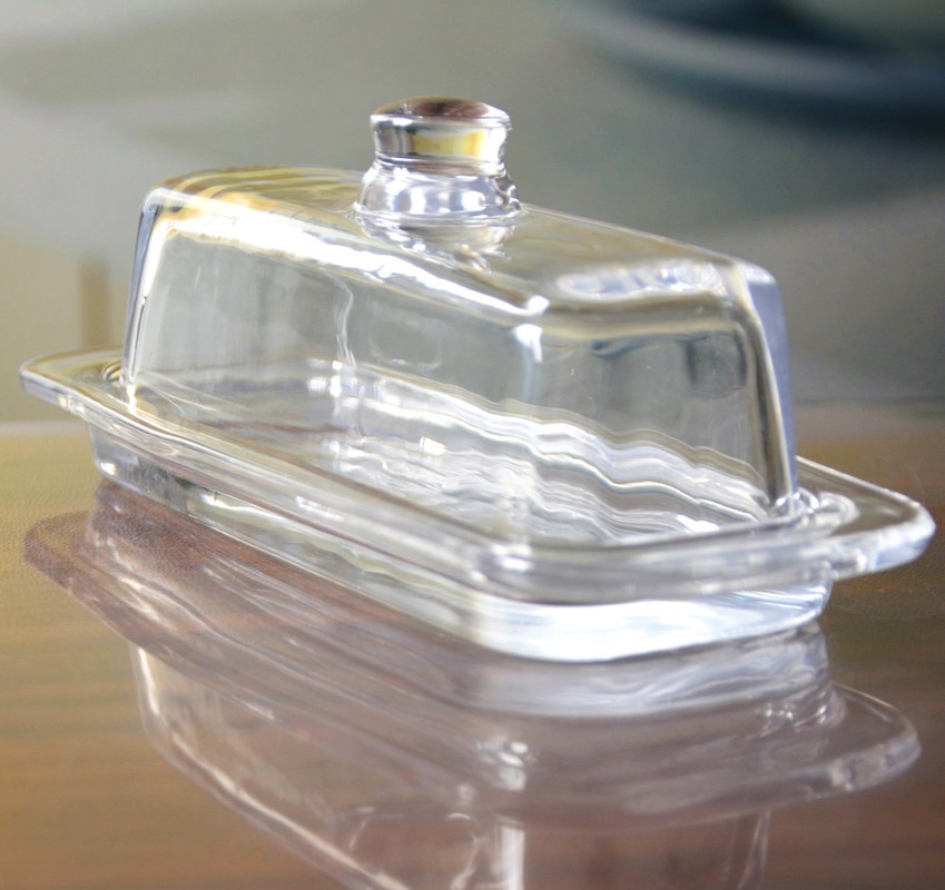 جودة Rectangle Cake Glass Charger Plates With Cover مصنع