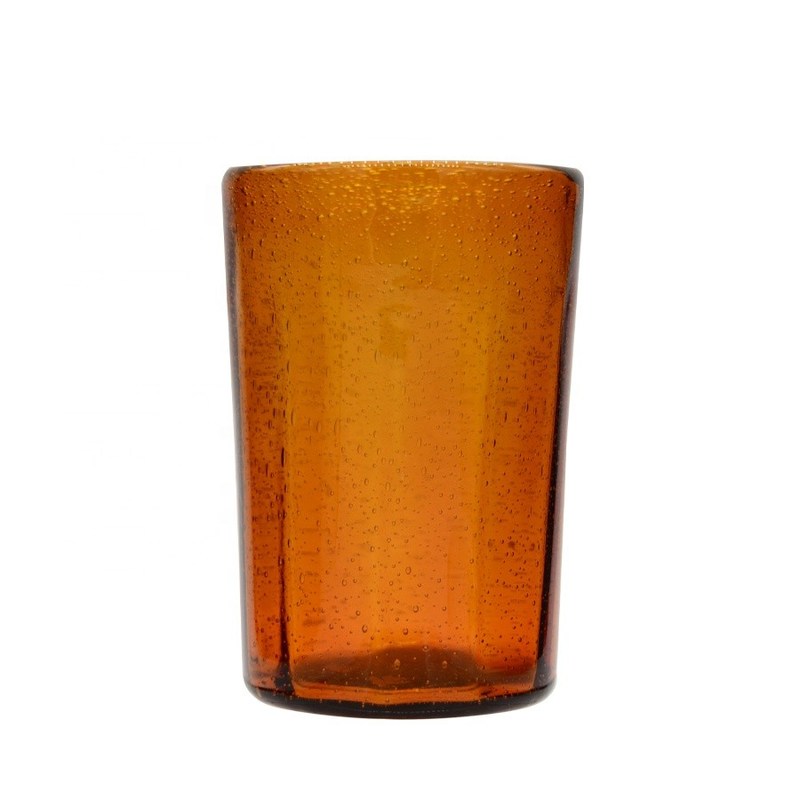 جودة Round Thicker Wall Mexican Bubble Crystal Cocktail Glasses مصنع