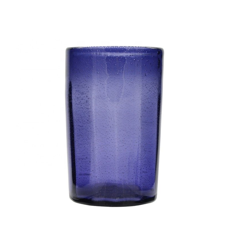 جودة Round Thicker Wall Mexican Bubble Crystal Cocktail Glasses مصنع