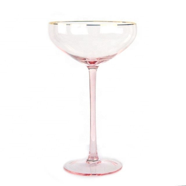 جودة Pink Crystal Cocktail Glasses مصنع