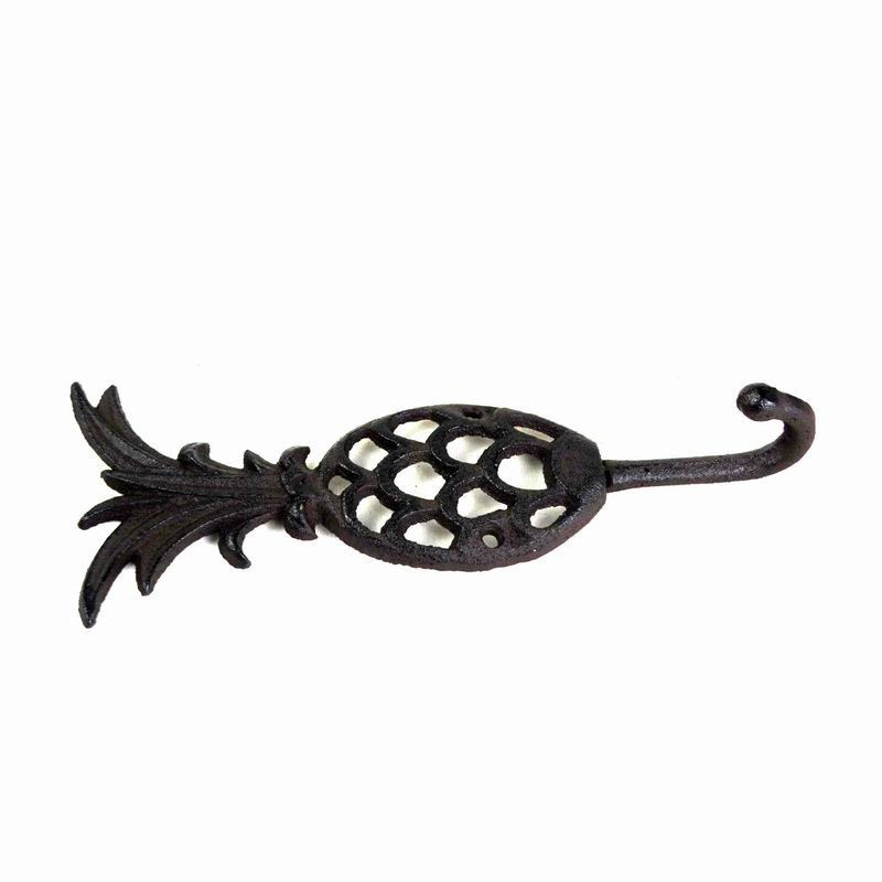 جودة Pineapple Vintage Wall Mounted Key Hanger  Cast Iron Crafts مصنع