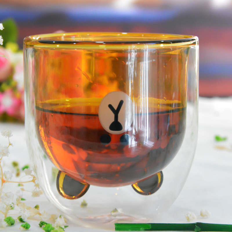 جودة Pooh Bear Double Walled Wine Tumbler مصنع