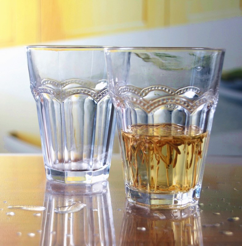 جودة Stemless Embossed Multiple Tangent 10 Oz Glass Tumbler مصنع