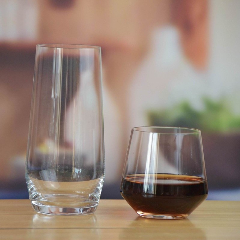 جودة Stemless 20 Ounce Glass Tumbler For Ice Tea مصنع