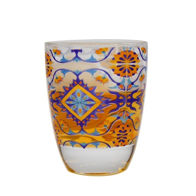 جودة Heavy Duty Tumbler Drinking Glasses With Decorated Pattern مصنع