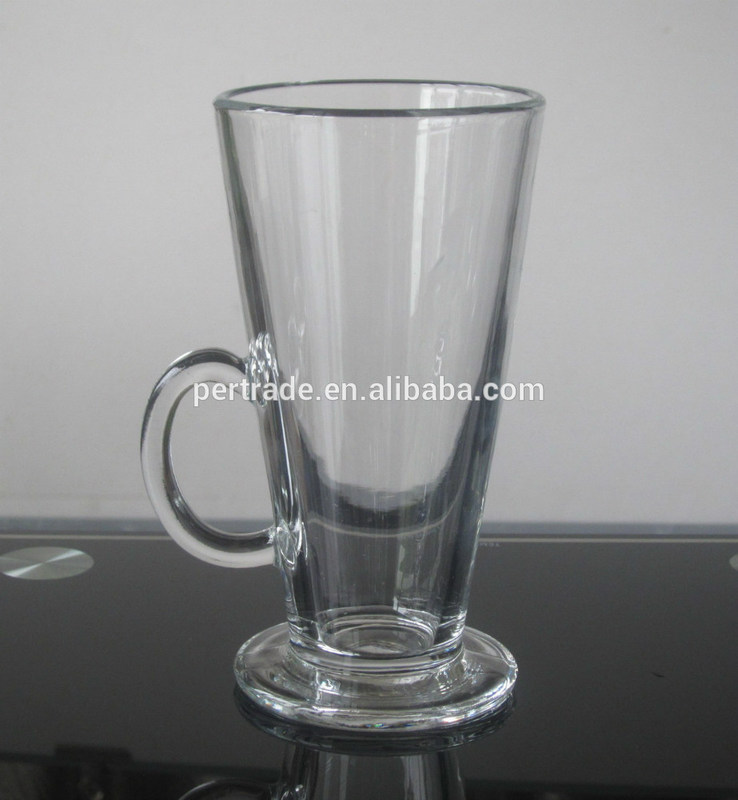 جودة Irish Style Machine Made Crystal Whisky Tumblers With Handle مصنع
