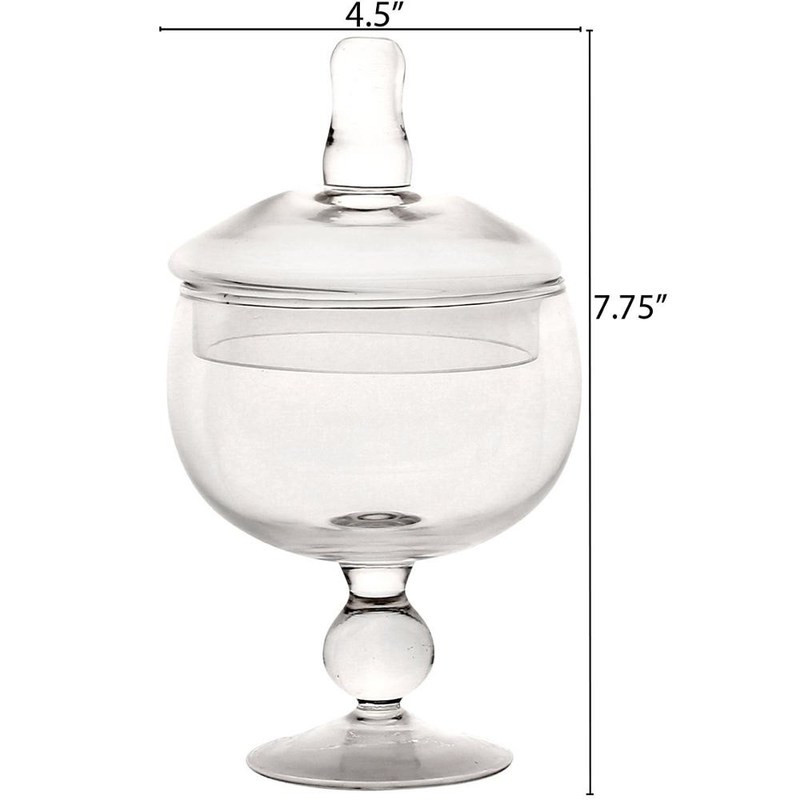 جودة Multipurpose Set Of 3 Clear Glass Jars For Kitchen مصنع