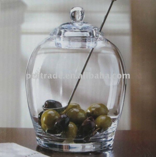 جودة Preserved Fruit Glass Storage Jars مصنع