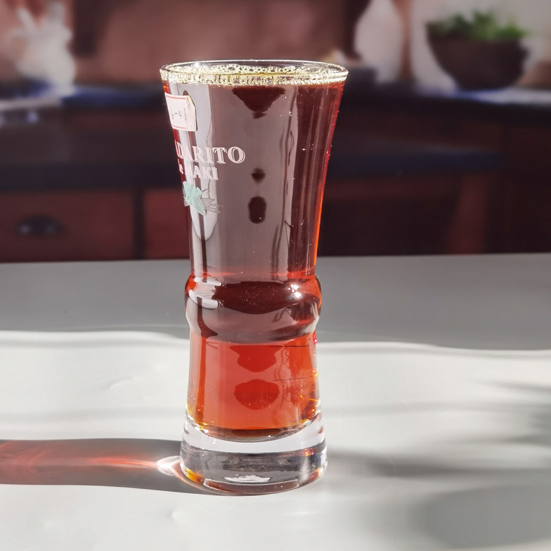 جودة Highball Drinking Cocktail Crystal Glasses Handblown With Color Logo مصنع