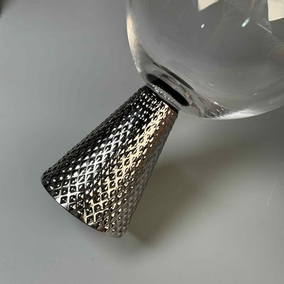 جودة Electroplate Diamond Base Wine Glass Set مصنع