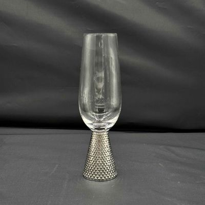 جودة Electroplate Diamond Base Wine Glass Set مصنع
