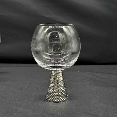 جودة Electroplate Diamond Base Wine Glass Set مصنع