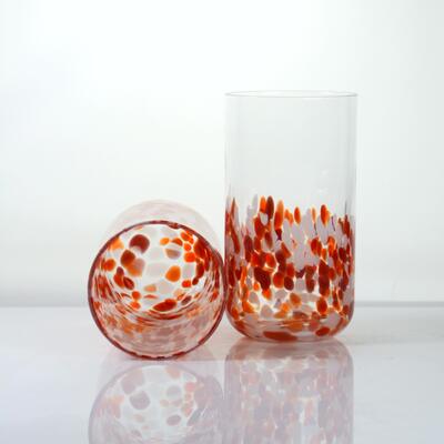جودة Hand Blown 500ml Lead-free Crystal Glass Tumbler - Artisan Drinking Glass for Whiskey and Juice مصنع