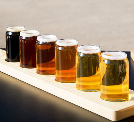 جودة 250ml Customize Craft Beer Glasses With Logo Printing مصنع