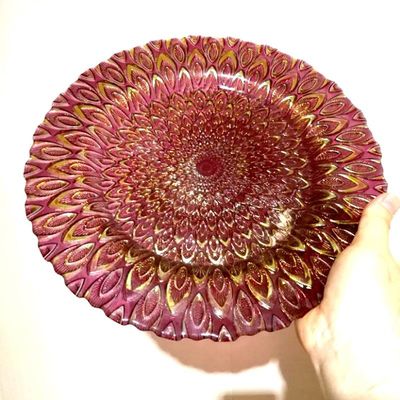 جودة Glass Charger Platesm For Wedding مصنع