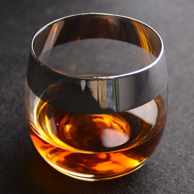 جودة Round Handmade Whiskey Glass مصنع