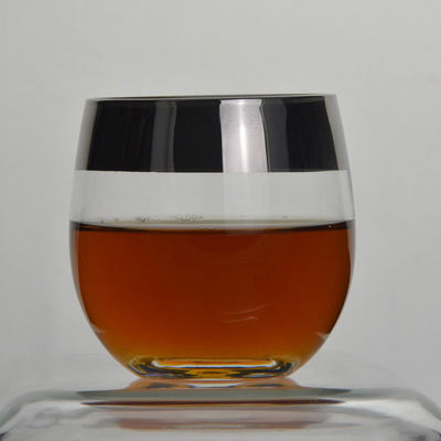 جودة Round Handmade Whiskey Glass مصنع