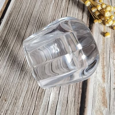 جودة Pumpkin Shaped Embossed Glass Candle Holders For Tealight مصنع