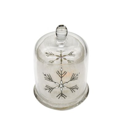 جودة Frost Glass Candle Holders , Glass Cylinder Candle Holders For Holiday Decoration مصنع