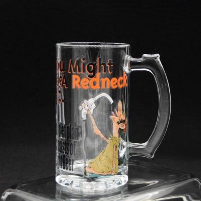 جودة Color Print Decorated Mug Craft Beer Glasses مصنع
