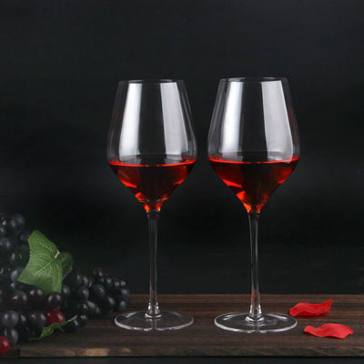 جودة Hand Blowned Thin Wall Lead Free Crystal Wine Glass مصنع