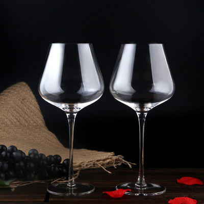 جودة Hand Blowned Thin Wall Lead Free Crystal Wine Glass مصنع