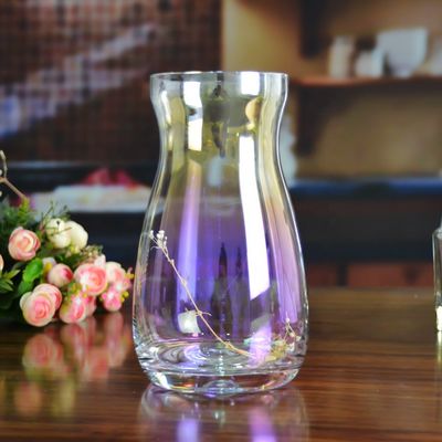 جودة Rainbow Decorative Glass Vase مصنع