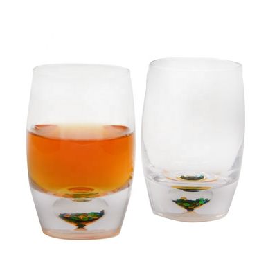 جودة Heavy Bottom Crystal Whiskey Glasses مصنع