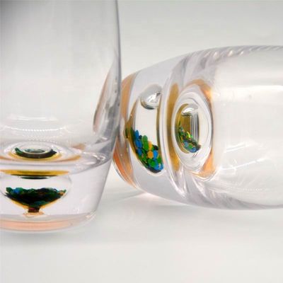 جودة Heavy Bottom Crystal Whiskey Glasses مصنع