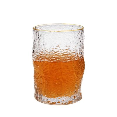 جودة Creative Embossed Stump Whiskey Glasses , Engraved Whiskey Glasses مصنع