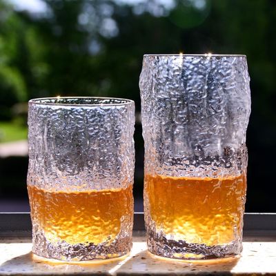 جودة Creative Embossed Stump Whiskey Glasses , Engraved Whiskey Glasses مصنع
