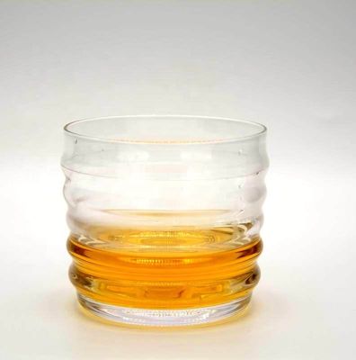 جودة Anti Skidding Handmade Whiskey Glass With Wave Pattern مصنع