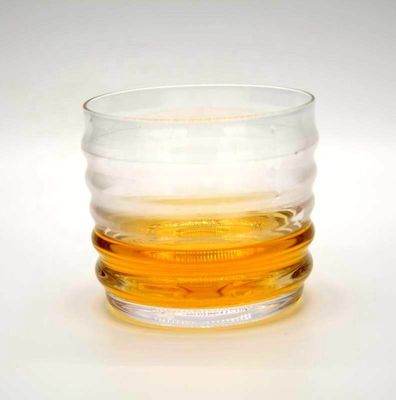 جودة Anti Skidding Handmade Whiskey Glass With Wave Pattern مصنع