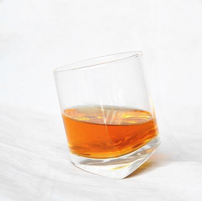 جودة Lead Free Slanted Bottom Round Whiskey Tasting Glasses مصنع
